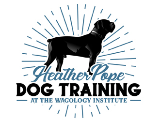 Heather Pope Dog Training at The Wagology Institute logo design by MAXR