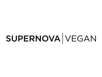 Supernova Vegan logo design by p0peye