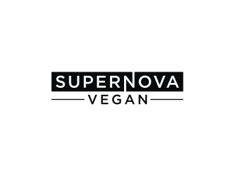 Supernova Vegan logo design by logitec