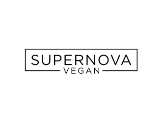 Supernova Vegan logo design by johana