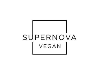 Supernova Vegan logo design by GemahRipah