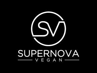 Supernova Vegan logo design by BrainStorming