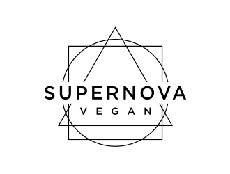 Supernova Vegan logo design by GemahRipah