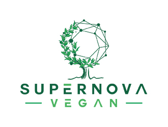 Supernova Vegan logo design by rahmatillah11
