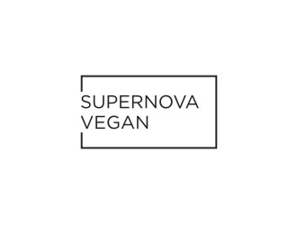Supernova Vegan logo design by josephira