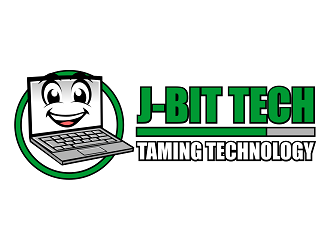 J-BIT Tech logo design by haze