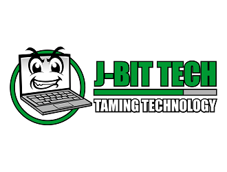 J-BIT Tech logo design by haze