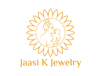 Jaasi K Jewelry  logo design by sakarep
