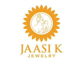 Jaasi K Jewelry  logo design by sakarep
