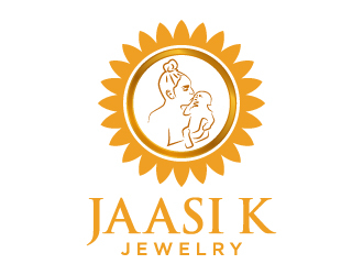 Jaasi K Jewelry  logo design by sakarep
