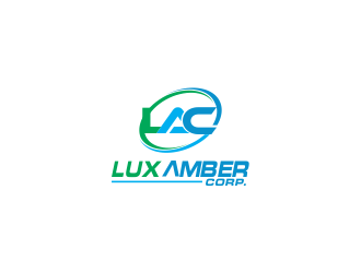 Lux Amber Corp. logo design by Shina
