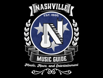 Nashville Music Guide  logo design by rizuki