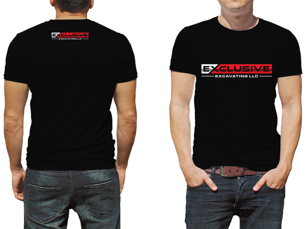 Exclusive Excavating LLC logo design by Gelotine
