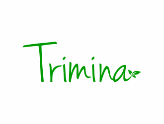 Trimina logo design by christabel