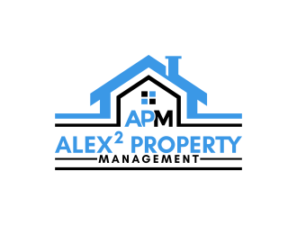 Alex² Property Management logo design by graphicstar
