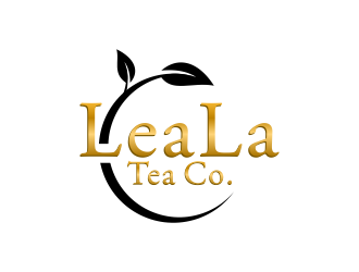 LeaLa Tea Co. logo design by ingepro