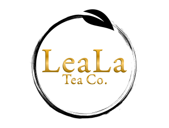 LeaLa Tea Co. logo design by ingepro