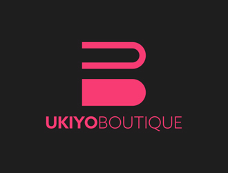 Ukiyo Boutique logo design by Abril