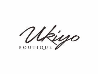 Ukiyo Boutique logo design by mutafailan