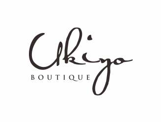 Ukiyo Boutique logo design by mutafailan
