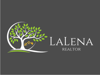 LaLena Realtor logo design by jetzu