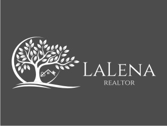 LaLena Realtor logo design by jetzu