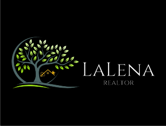 LaLena Realtor logo design by jetzu