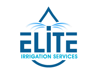 elite irrigation services logo design by PMG
