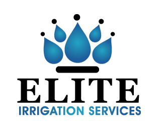 elite irrigation services logo design by PMG