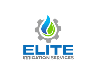 elite irrigation services logo design by adm3