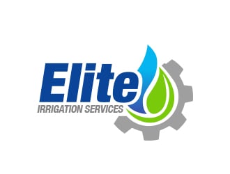 elite irrigation services logo design by adm3
