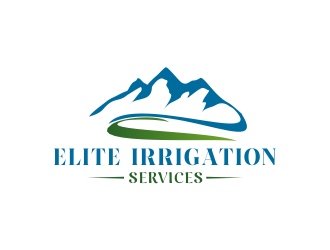 elite irrigation services logo design by Greenlight