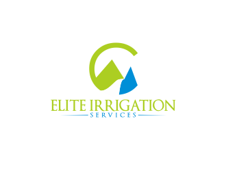 elite irrigation services logo design by Greenlight