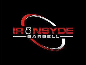 IRONSYDE Barbell logo design by wa_2