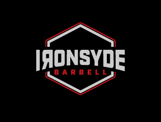 IRONSYDE Barbell logo design by jaize