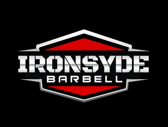 IRONSYDE Barbell logo design by kunejo
