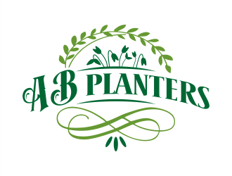 AB Planters logo design by Gwerth