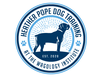 Heather Pope Dog Training at The Wagology Institute logo design by jaize