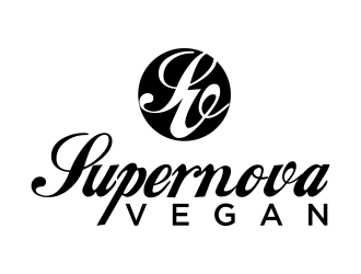 Supernova Vegan logo design by andayani*