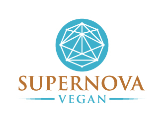 Supernova Vegan logo design by Kirito