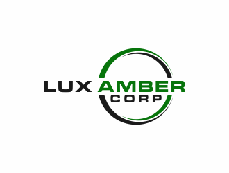 Lux Amber Corp. logo design by y7ce