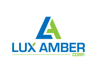 Lux Amber Corp. logo design by jaize
