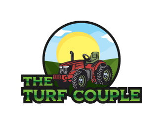 The Turf Couple logo design by kasperdz