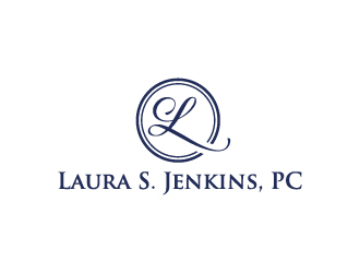Laura S. Jenkins, PC logo design by wongndeso