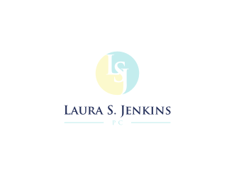 Laura S. Jenkins, PC logo design by ArRizqu