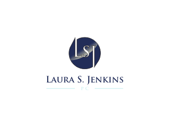 Laura S. Jenkins, PC logo design by ArRizqu
