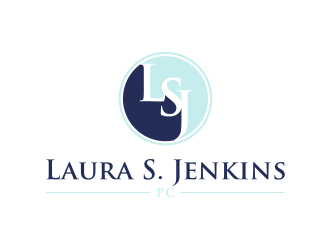 Laura S. Jenkins, PC logo design by puthreeone