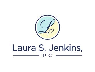 Laura S. Jenkins, PC logo design by maserik
