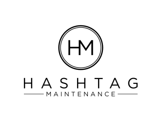 Hashtag Maintenance logo design by KQ5