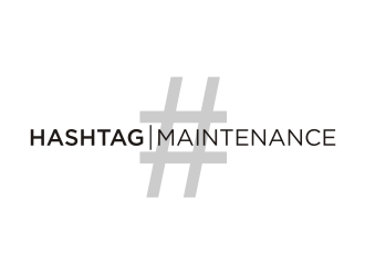 Hashtag Maintenance logo design by wa_2